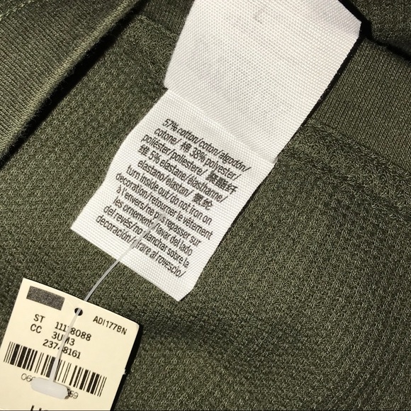 🆕 VS PINK Olive Draped Drippy Thermal - Picture 6 of 6